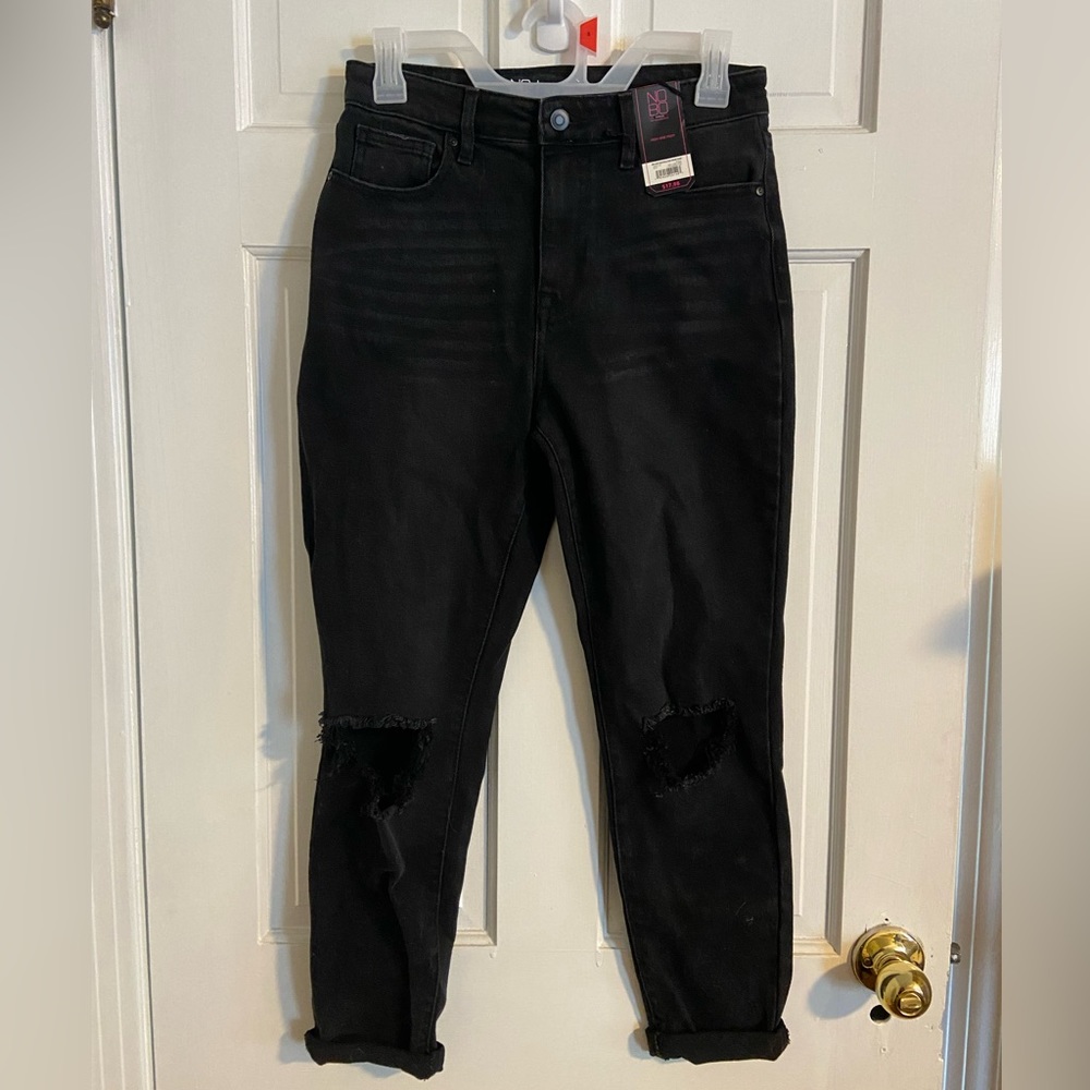 No Boundaries Super High Rise Mom NWT
